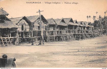 ¤¤   -   OCEANIE   -  PAPOUASIE-NOUVELLE-GUINEE   -  HANUABADA  -  Village Indigène        -  ¤¤