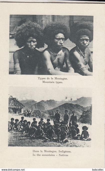 PAPOUASIE - NOUVELLE-GUINEE (Océanie): Typpes de la Montagne - Indigènes