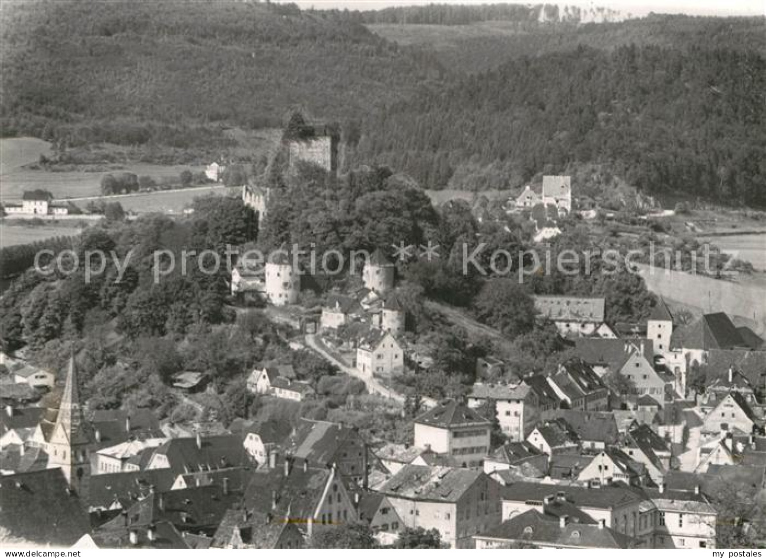 Pappenheim Mittelfranken Panorama