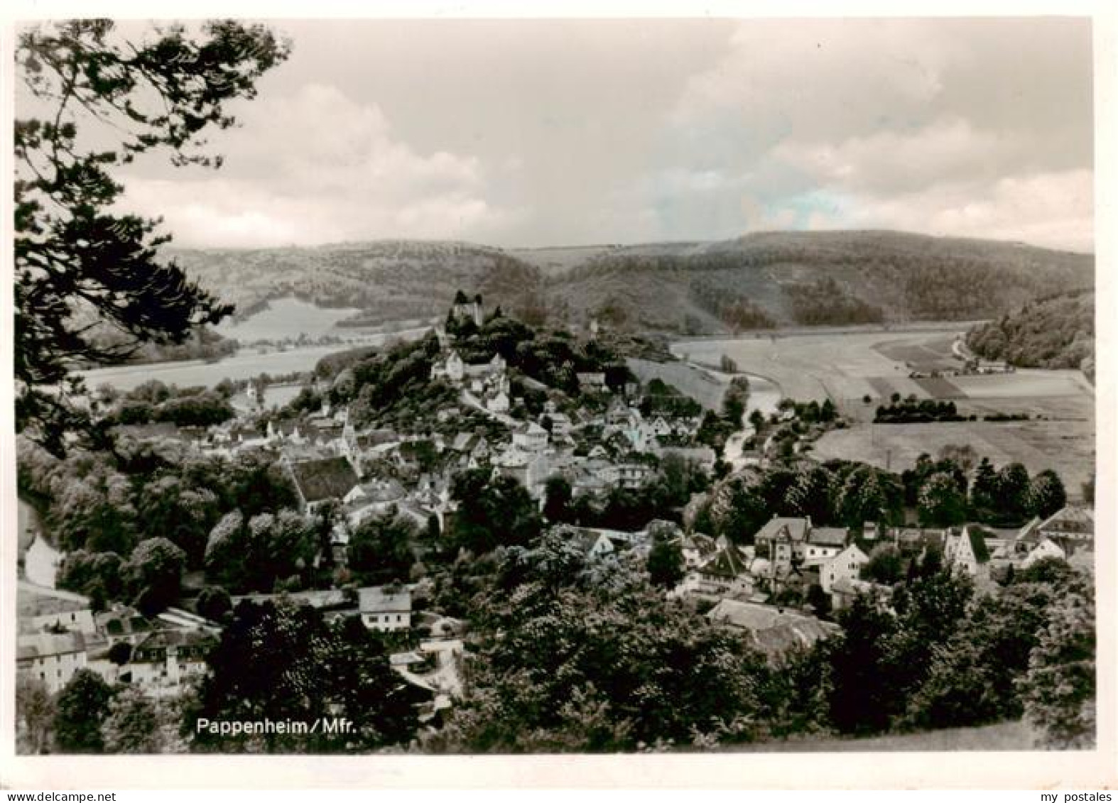 Pappenheim Mittelfranken Panorama