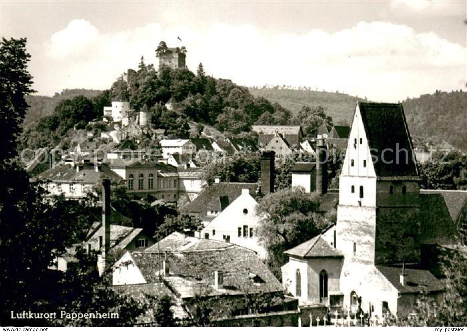 Pappenheim Mittelfranken Panorama