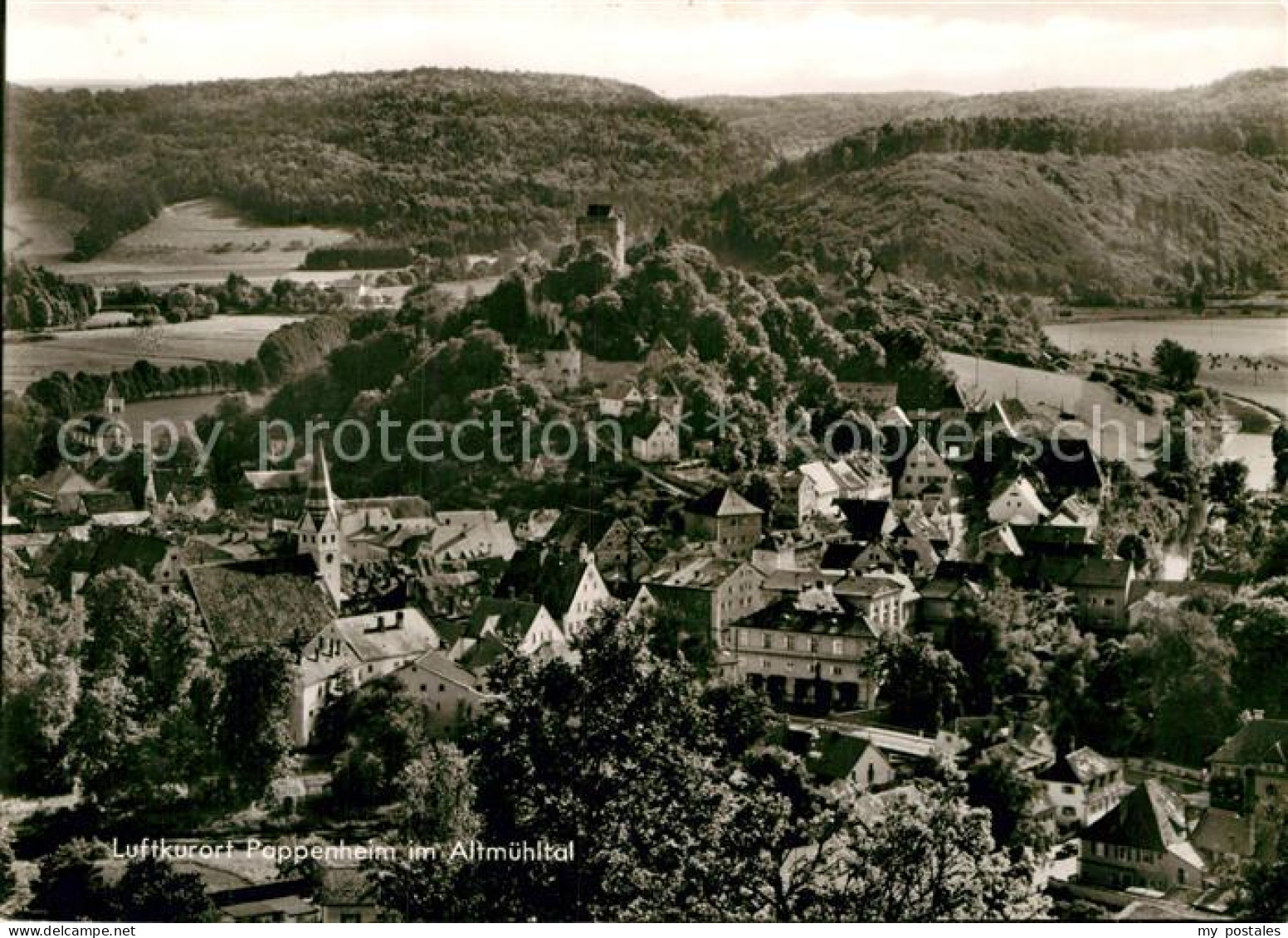 Pappenheim Mittelfranken Teilansicht