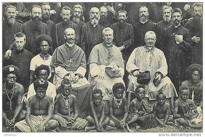 oceanie- ref 72- papouasie nouvelle guinée - yule -jubilé episcopal de mgr de boismenu  -carte bon etat -