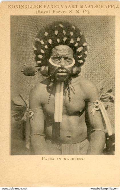 Papua New Guinea Wardress Royal Packet SNC