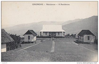 Océanie - Papouasie / Papua New Guinea /  Ononghe / Missions / Habitations