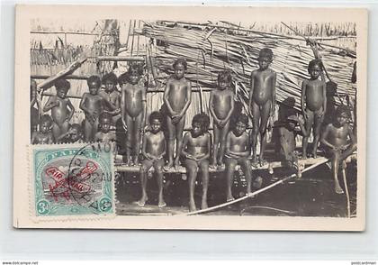 Papua New Guinea - Native children - REAL PHOTO - Publ. unknown (Kodak Australia)