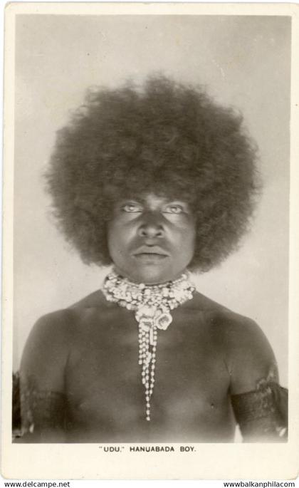 Papua New Guinea Udu Hanuabada Boy ed Burns Philp