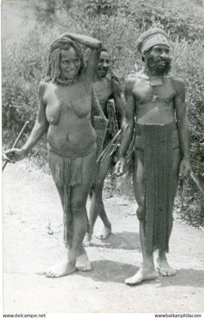 Papua New Guinea Fly River Chief and Wife