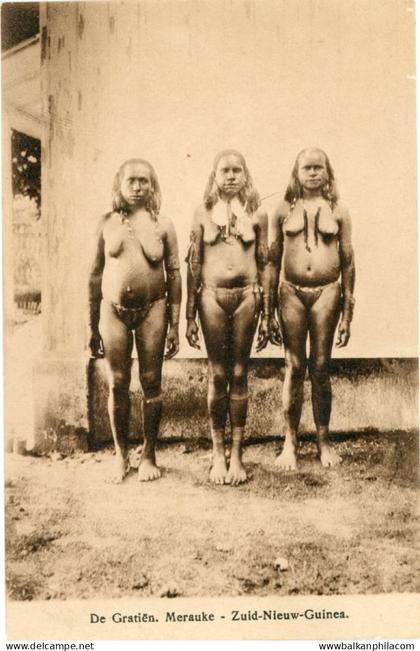 Papua New Guinea Merauke Native Women