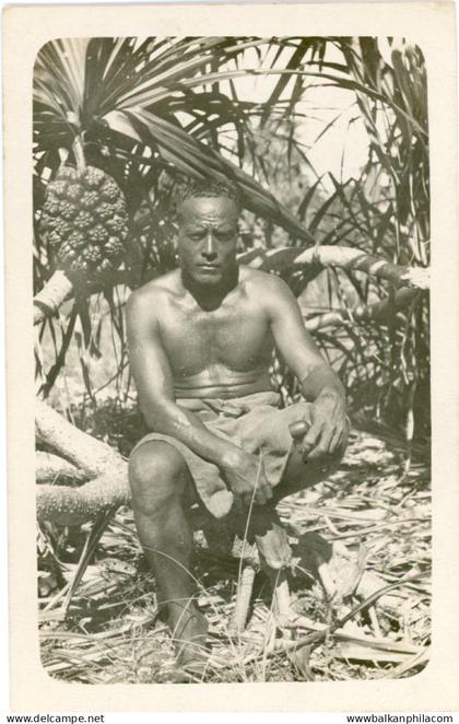 Papua New Guinea Ocean Island Native Kanaka