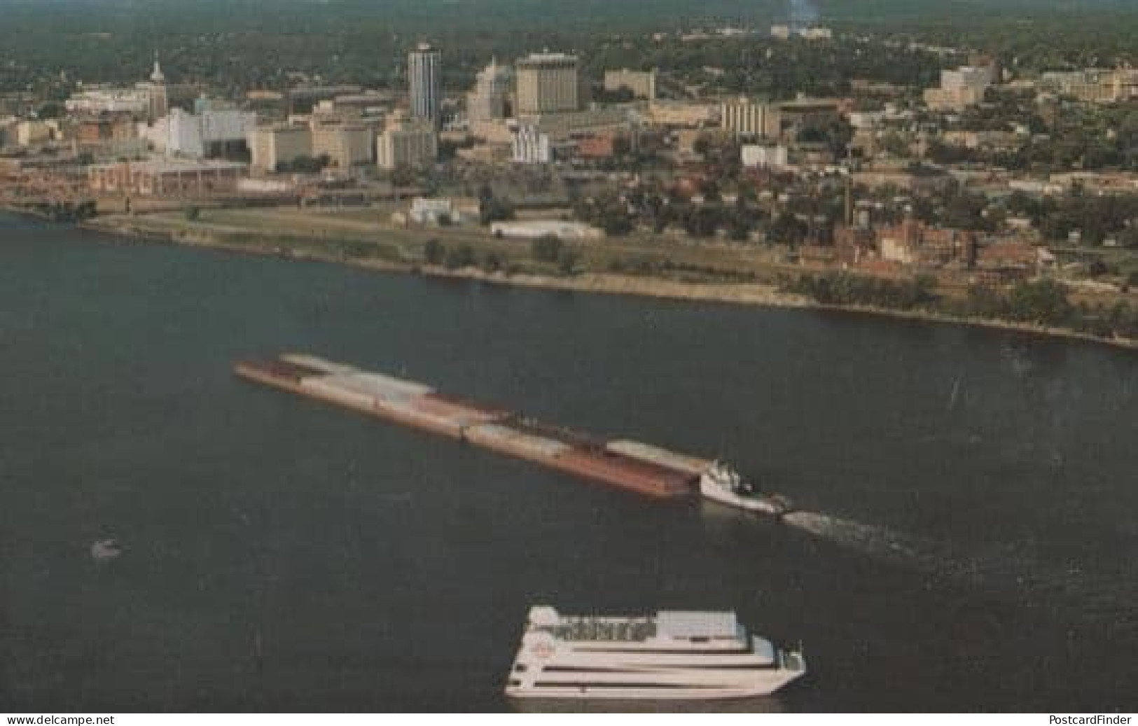 Paradice Riverboat Casino Lake Peoria Postcard