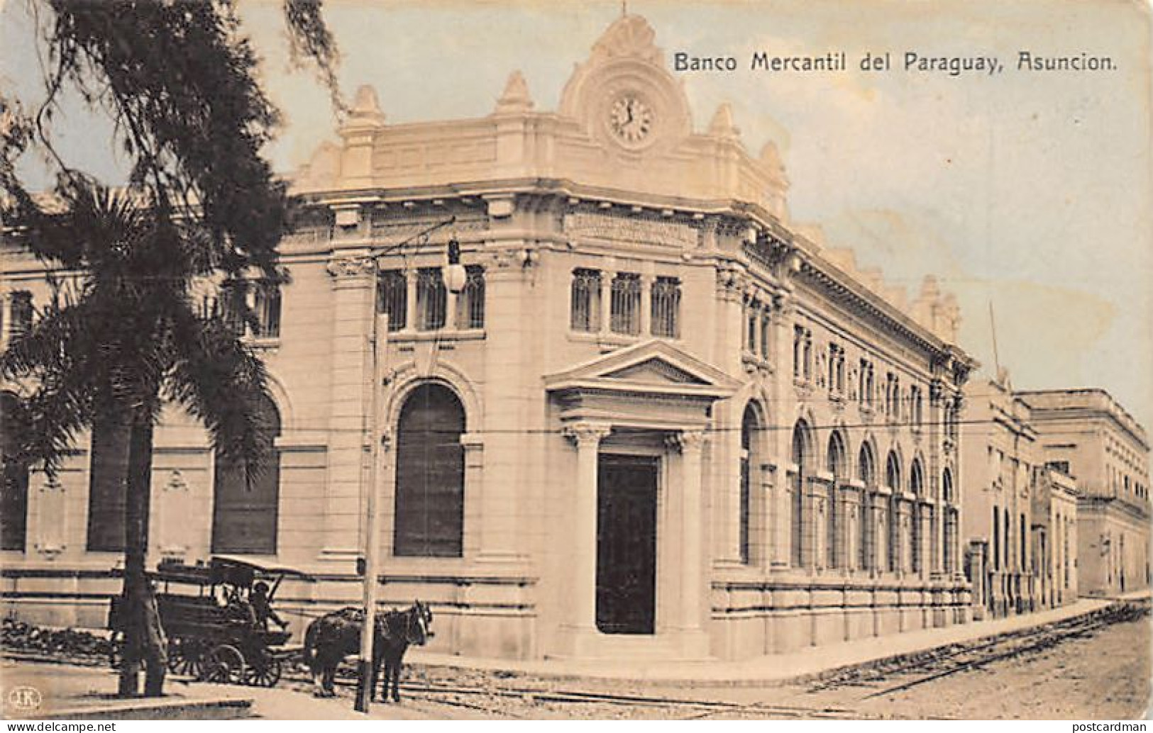 Paraguay - ASUNCIÓN - Banco Mercantil del Paraguay - Ed. J.K.