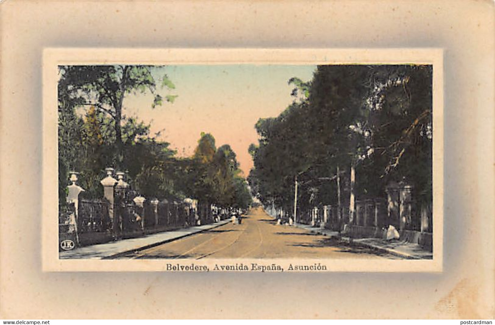Paraguay - ASUNCIÓN - Belvedere, Avenida España - Ed. J.K.