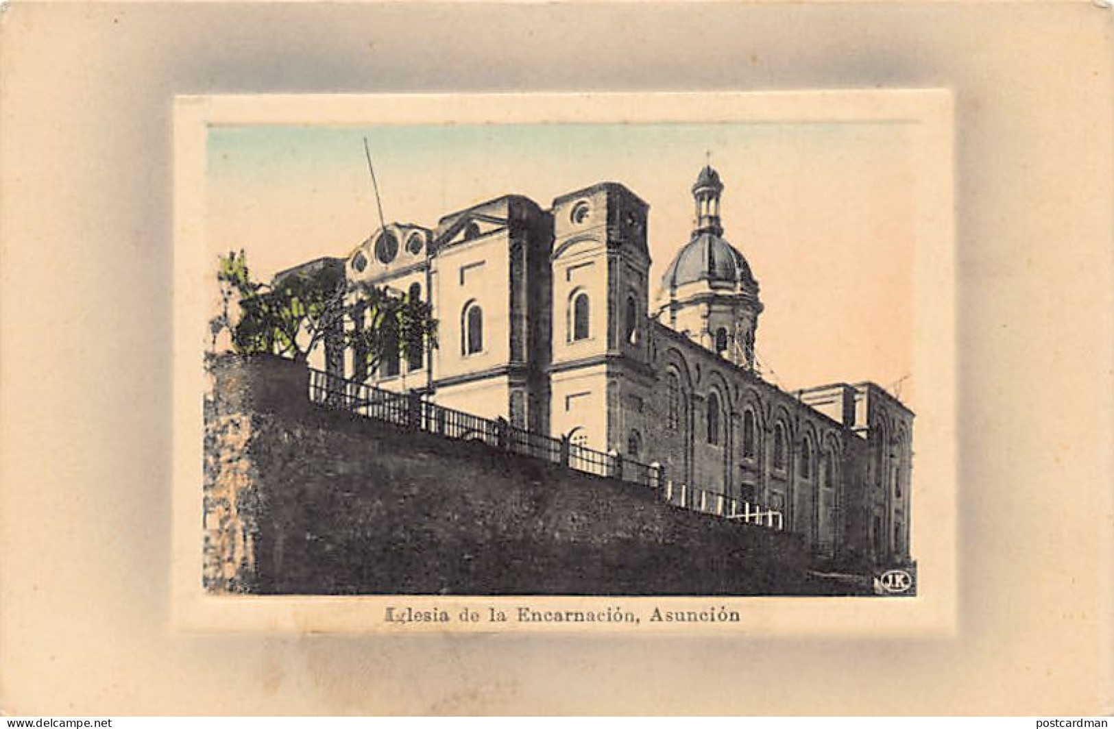 Paraguay - ASUNCIÓN - Iglesia de la Incarnacion - Ed. J.K.
