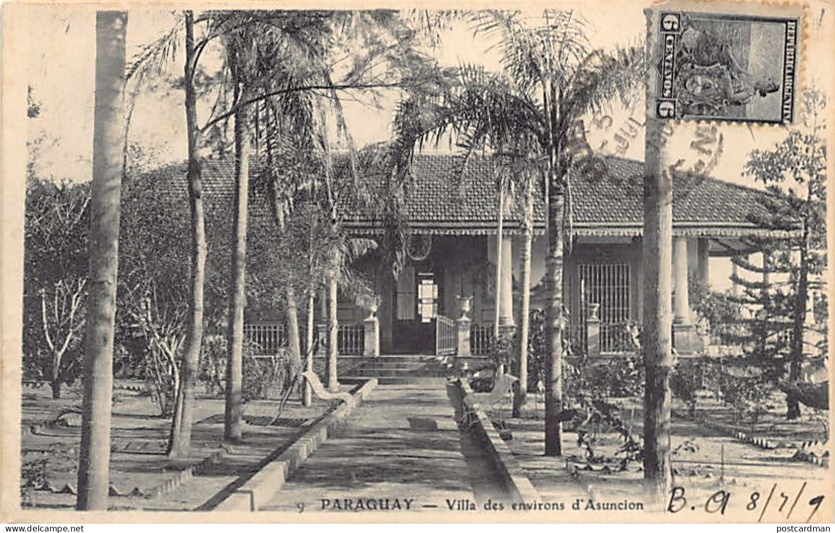 Paraguay - ASUNCIÓN - Una villa en los alrededores - Ed. desconocido 9