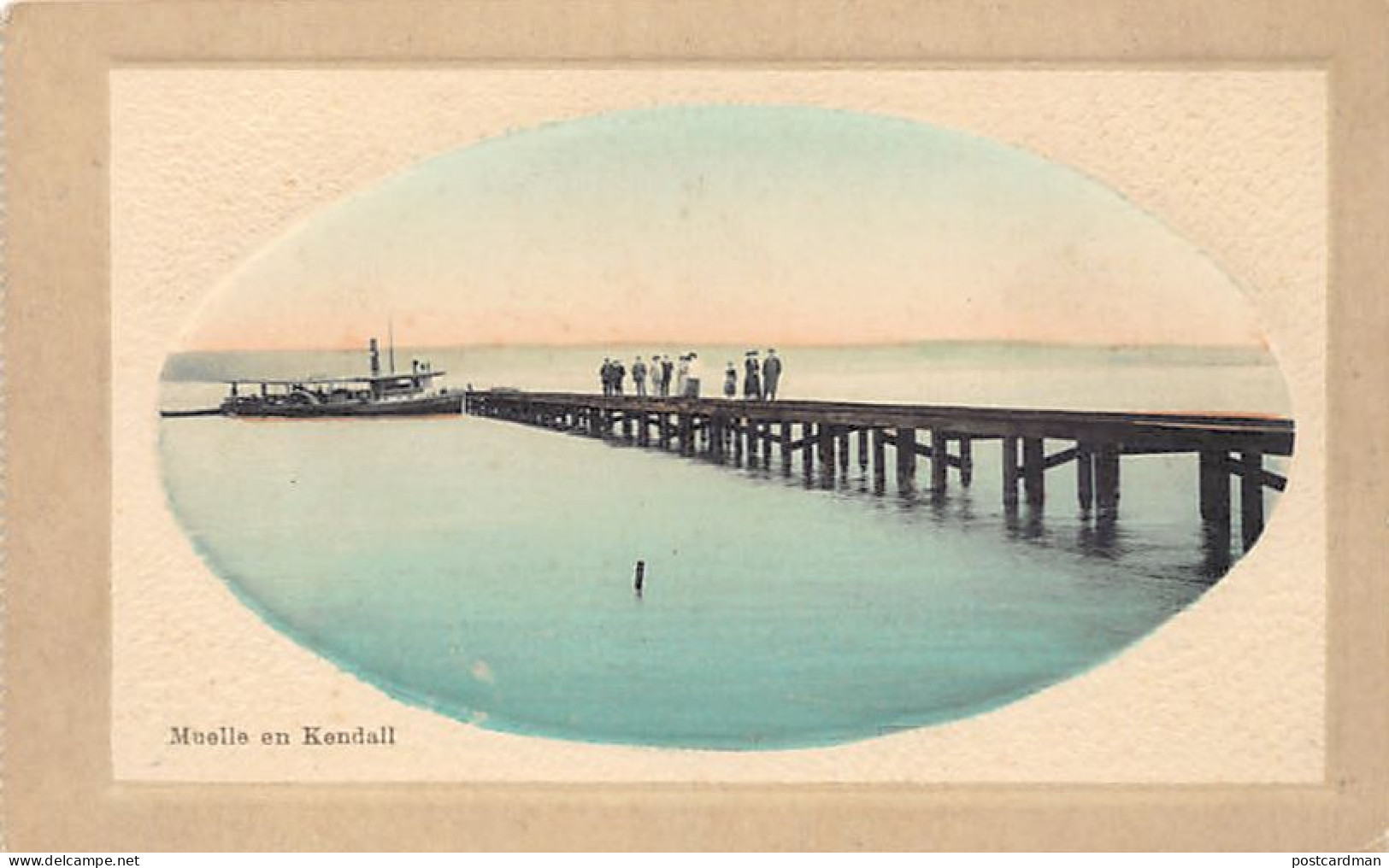 Paraguay - Muelle en Kendall - Ed. J.K.