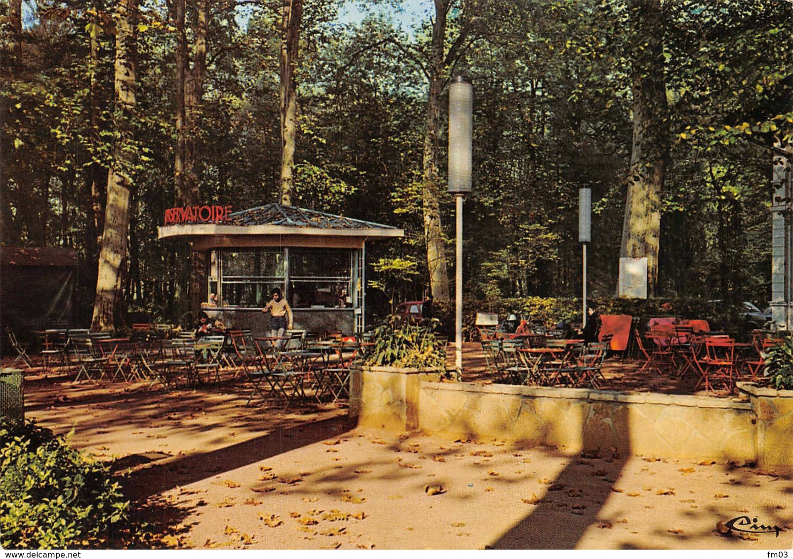 Parc de la Tête d'Or Lyon 6 buvette de l'Observatoire Cim 829