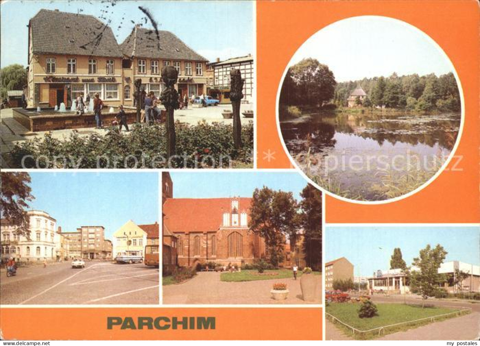 Parchim Mecklenburg-Vorpommern Stadtcafe Kinderkurheim Markower Muehle Wilhelm-P