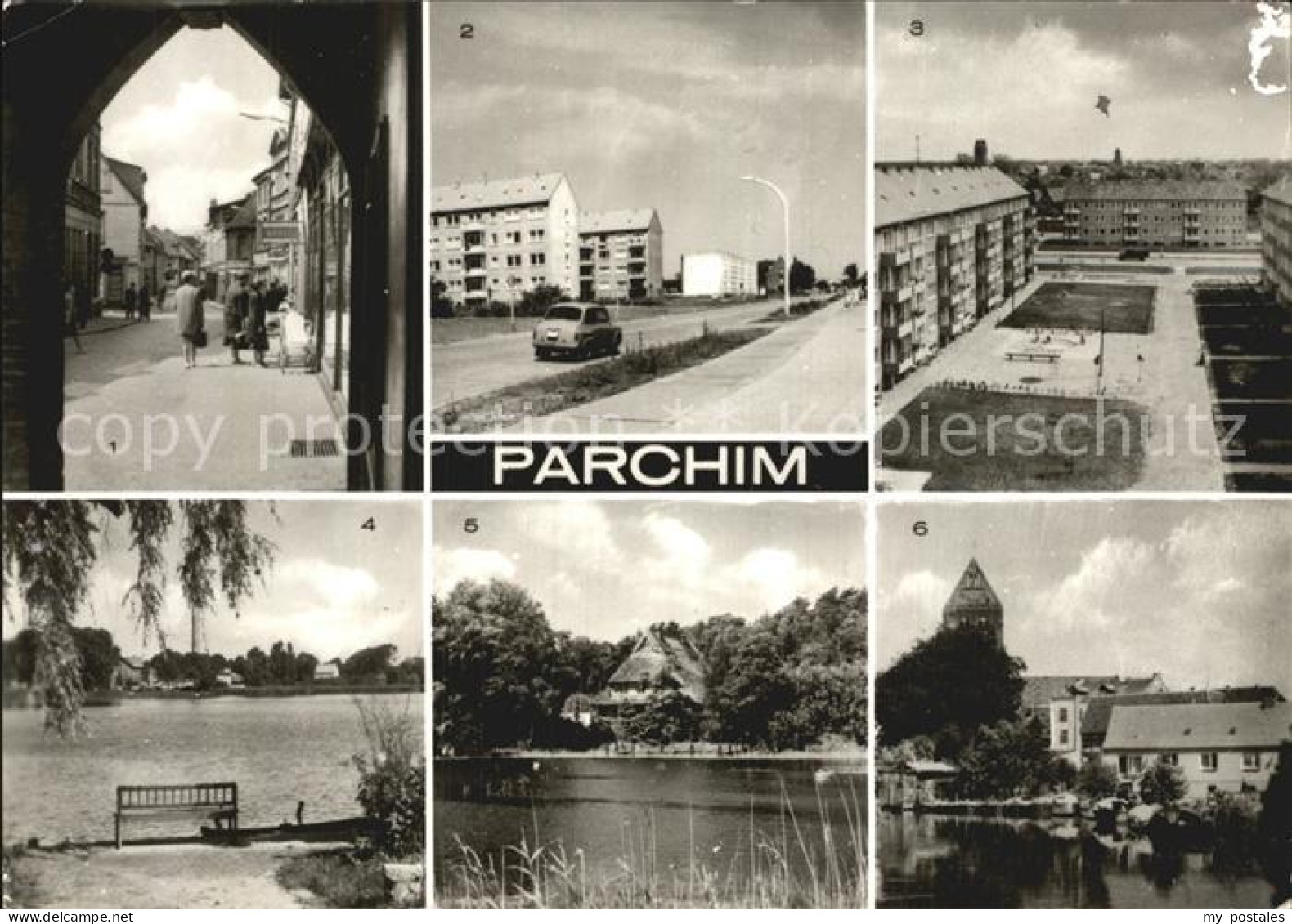 Parchim Mecklenburg-Vorpommern Strasse des Friedens Westring Wockersee