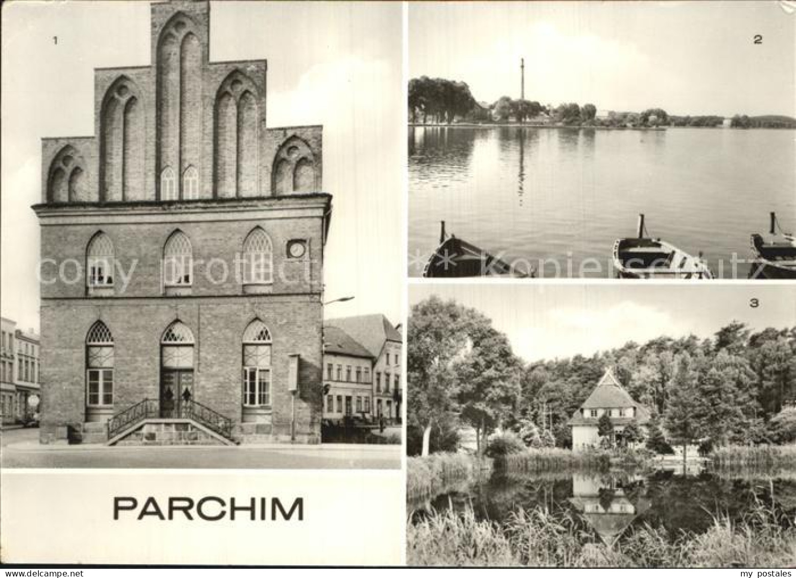 Parchim Rathaus Wockersee Kinderkurheim Markower Muehle