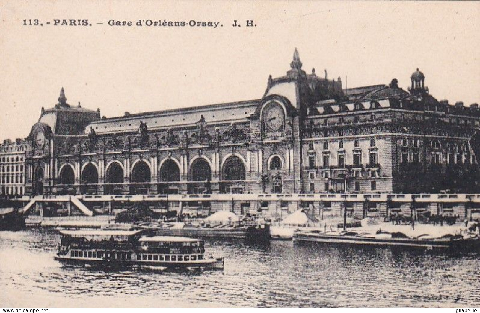 PARIS 07-  gare d'Orleans Orsay