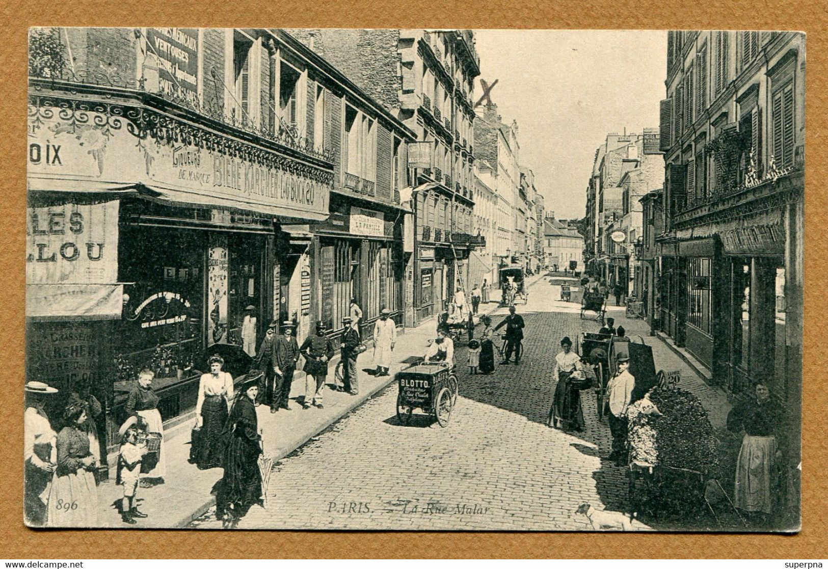 PARIS 07  : " RUE MALAR "