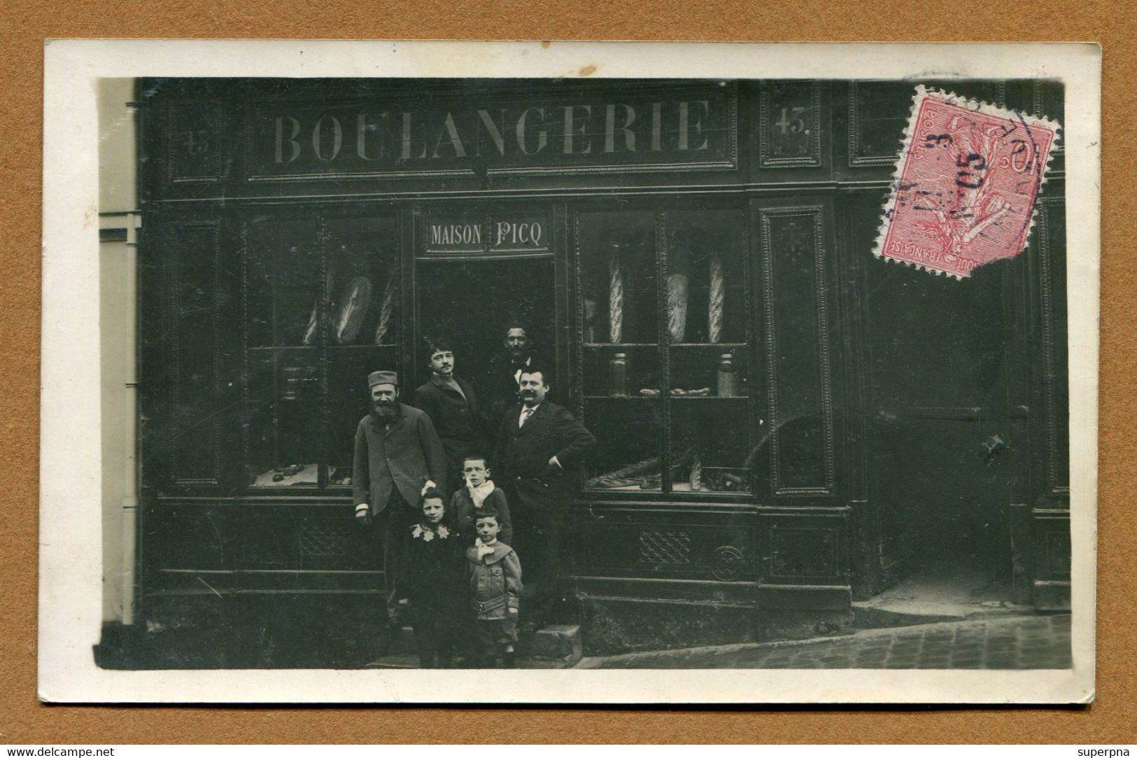 PARIS 09 (75) : " BOULANGERIE - Maison PICQ "