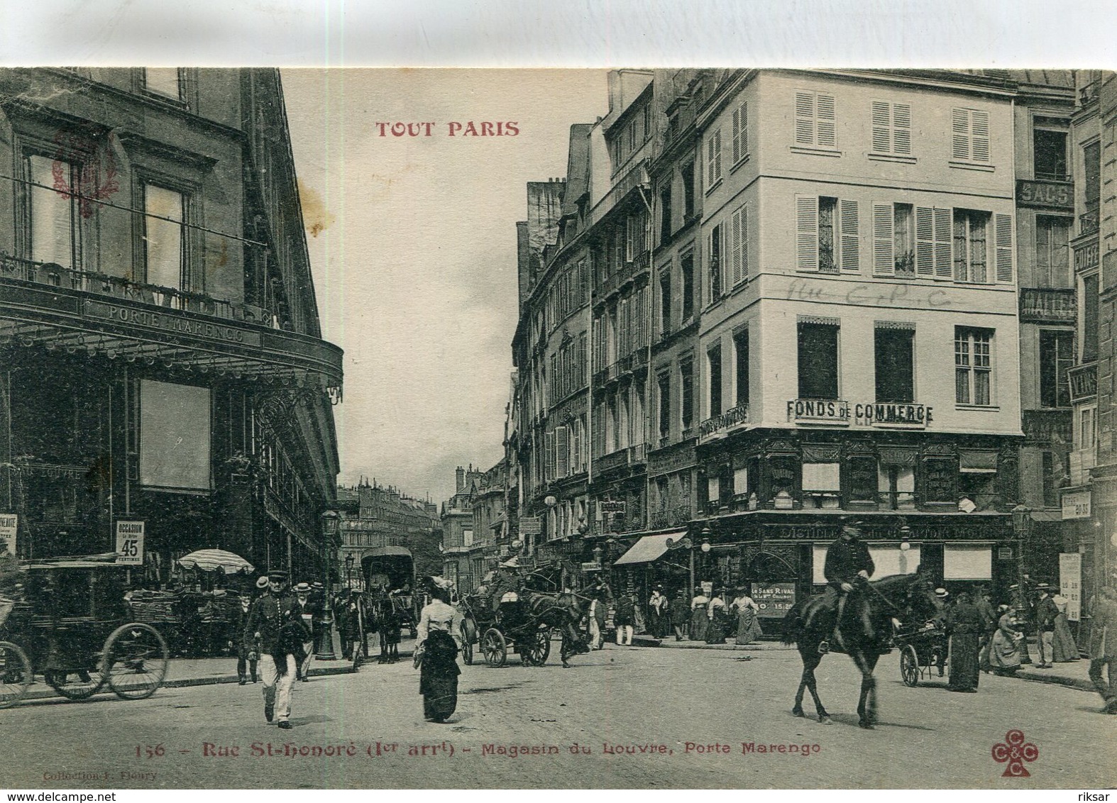 PARIS(1 er ARRONDISSEMENT) TOUT PARIS