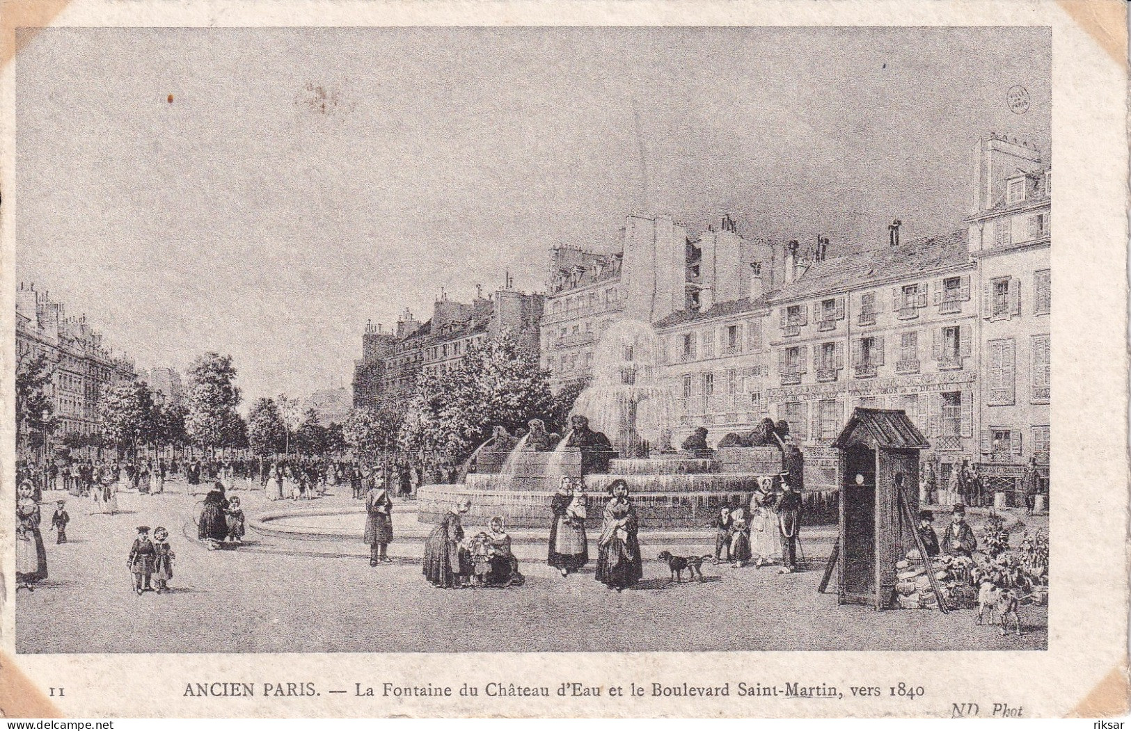 PARIS(10 em ARRONDISSEMENT) ANCIEN PARIS