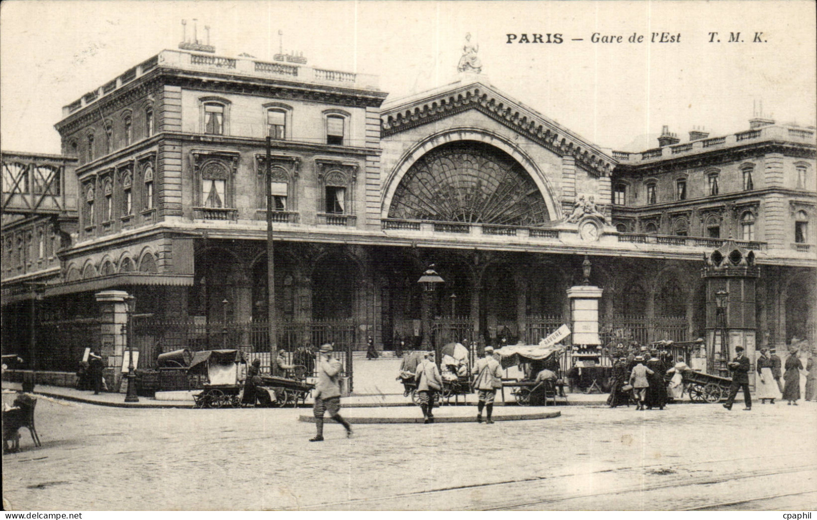 Paris - 10 - Gare de l'Est CPA