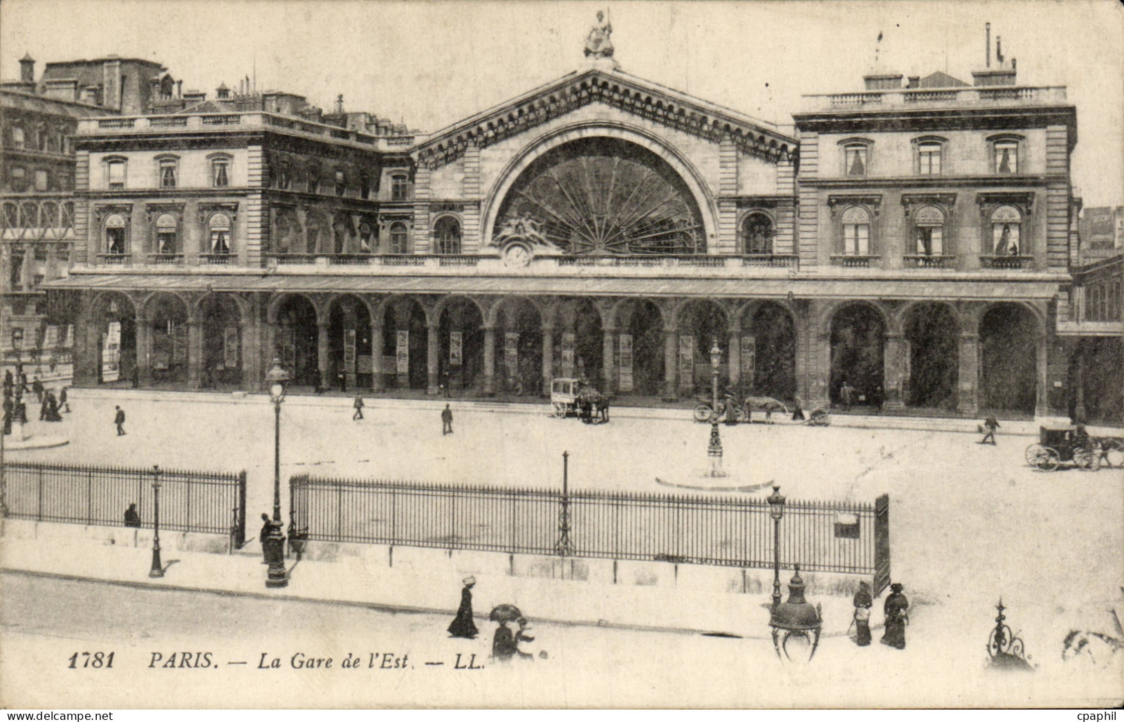 Paris - 10 - Gare de l'Est - CPA -