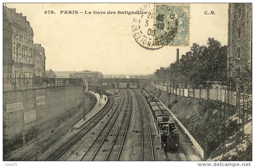 PARIS 10 - GARE des BATIGNOLLES