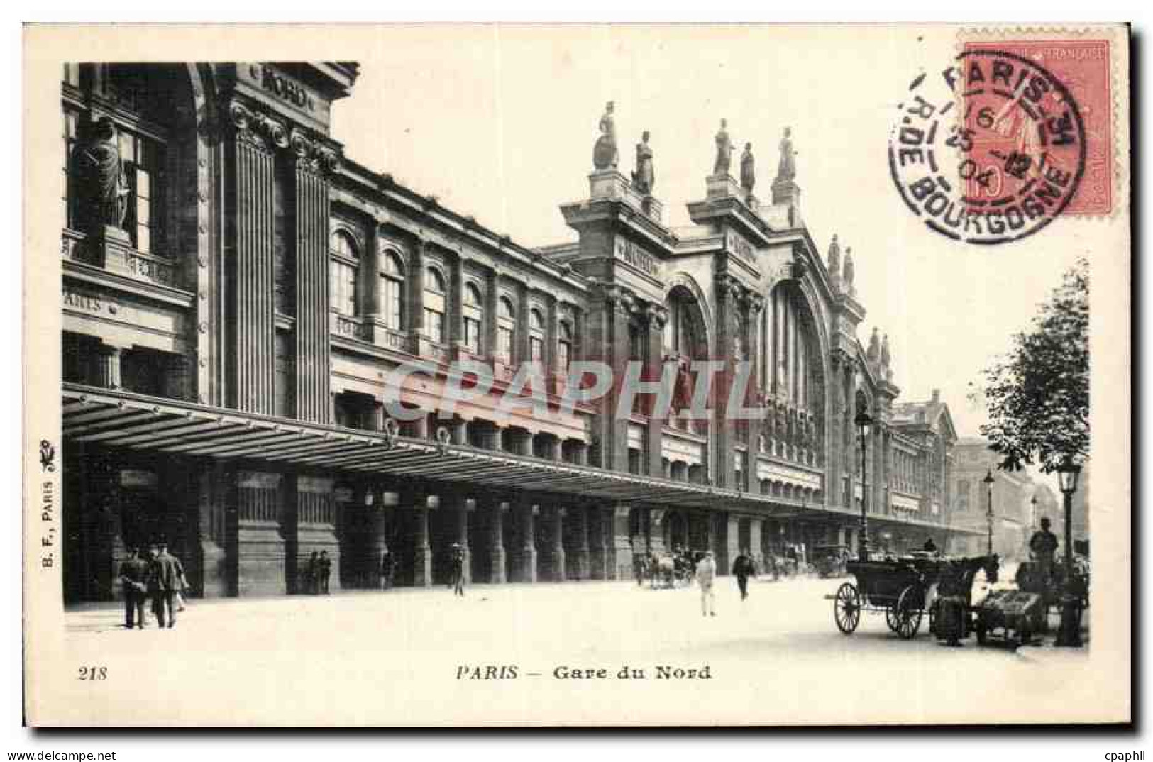 Paris - 10 - Gare du Nord- CPA