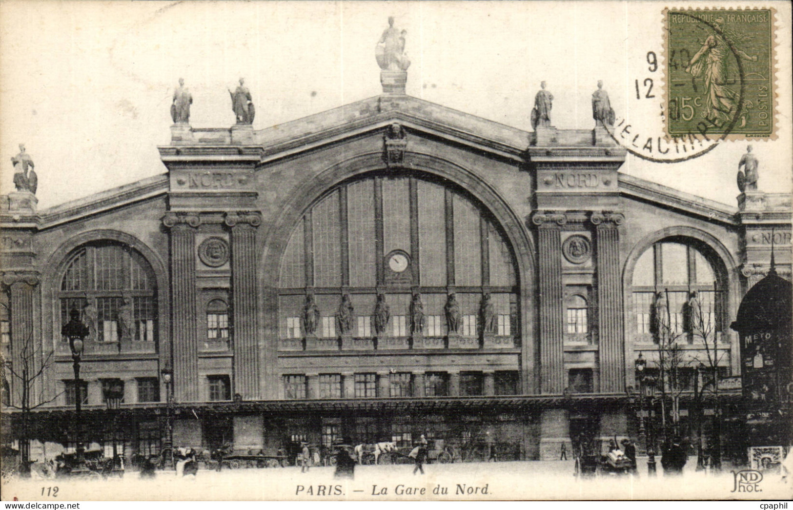 Paris - 10 - Gare du Nord- CPA