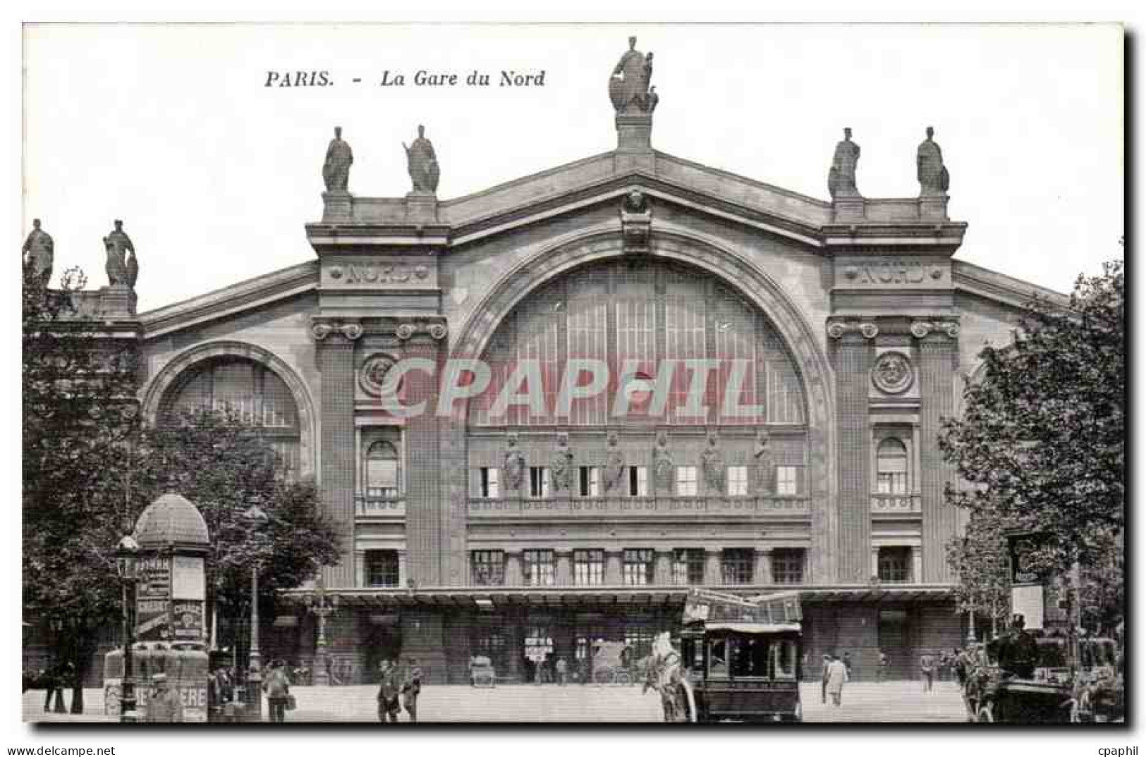 Paris - 10 - Gare du Nord - CPA