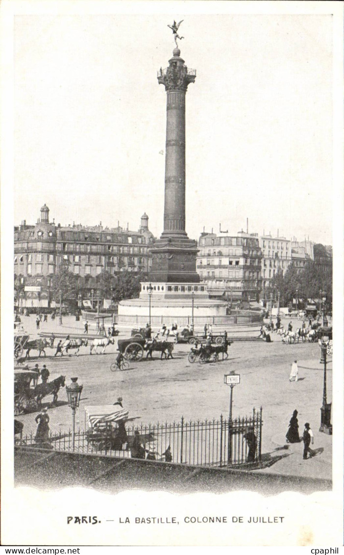 Paris - 10 - La Bastille - CPA