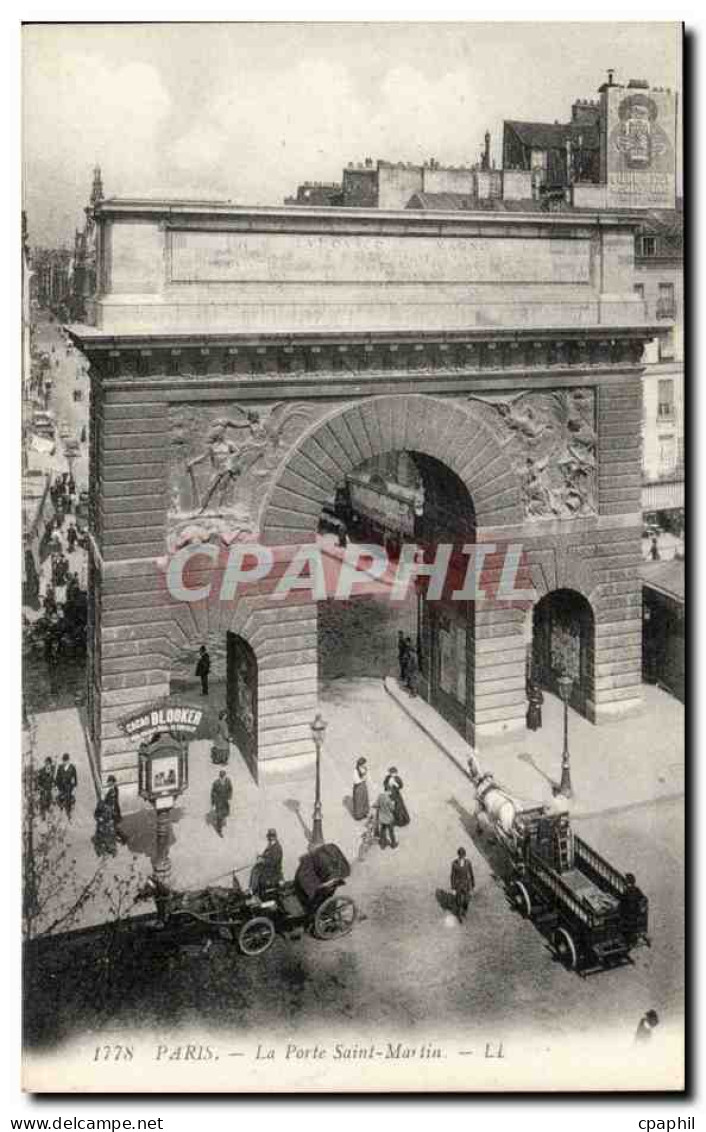 Paris - 10 - La Porte Saint Martin - CPA