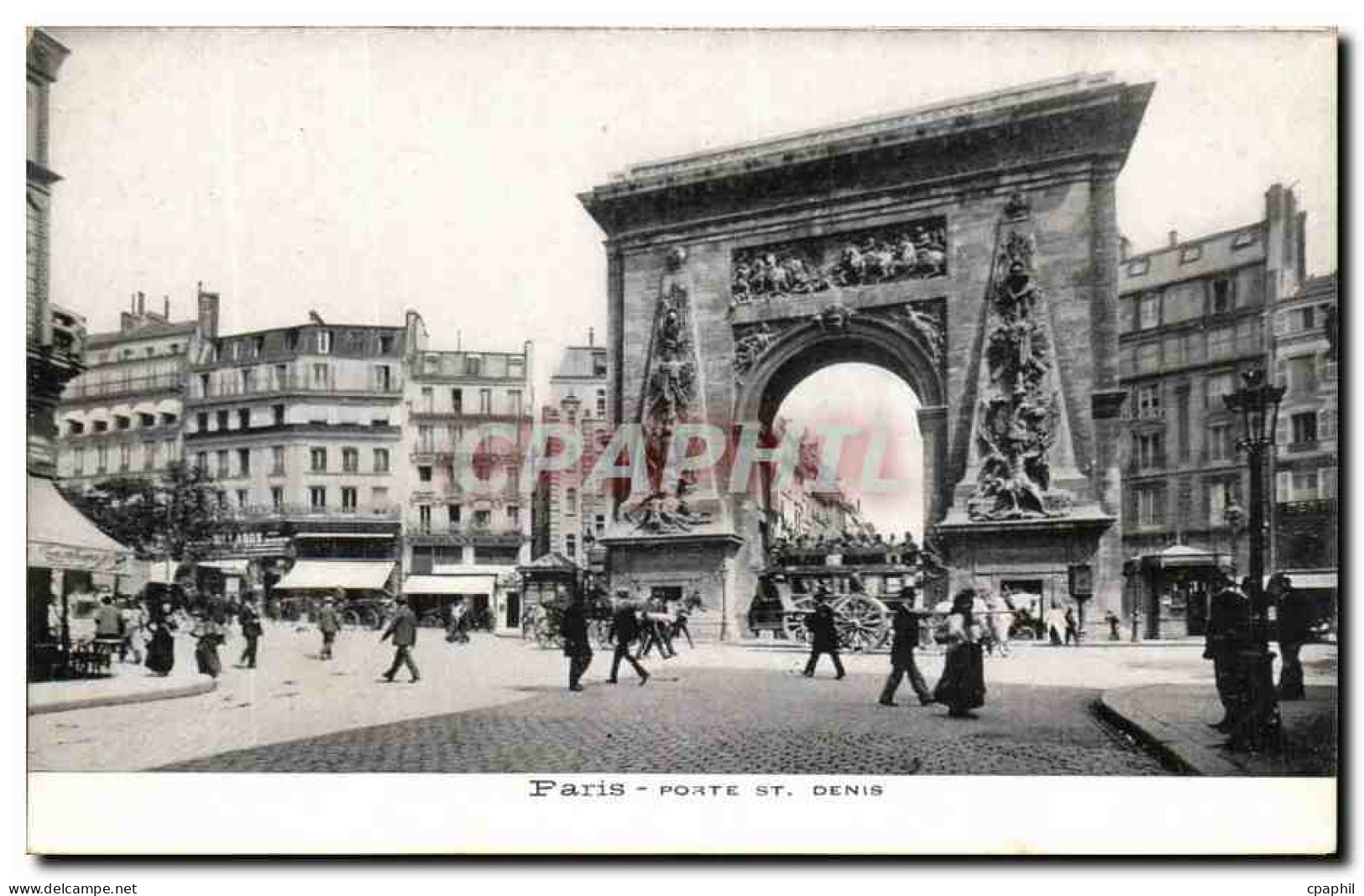 Paris - 10 - Porte Saint Denis - CPA