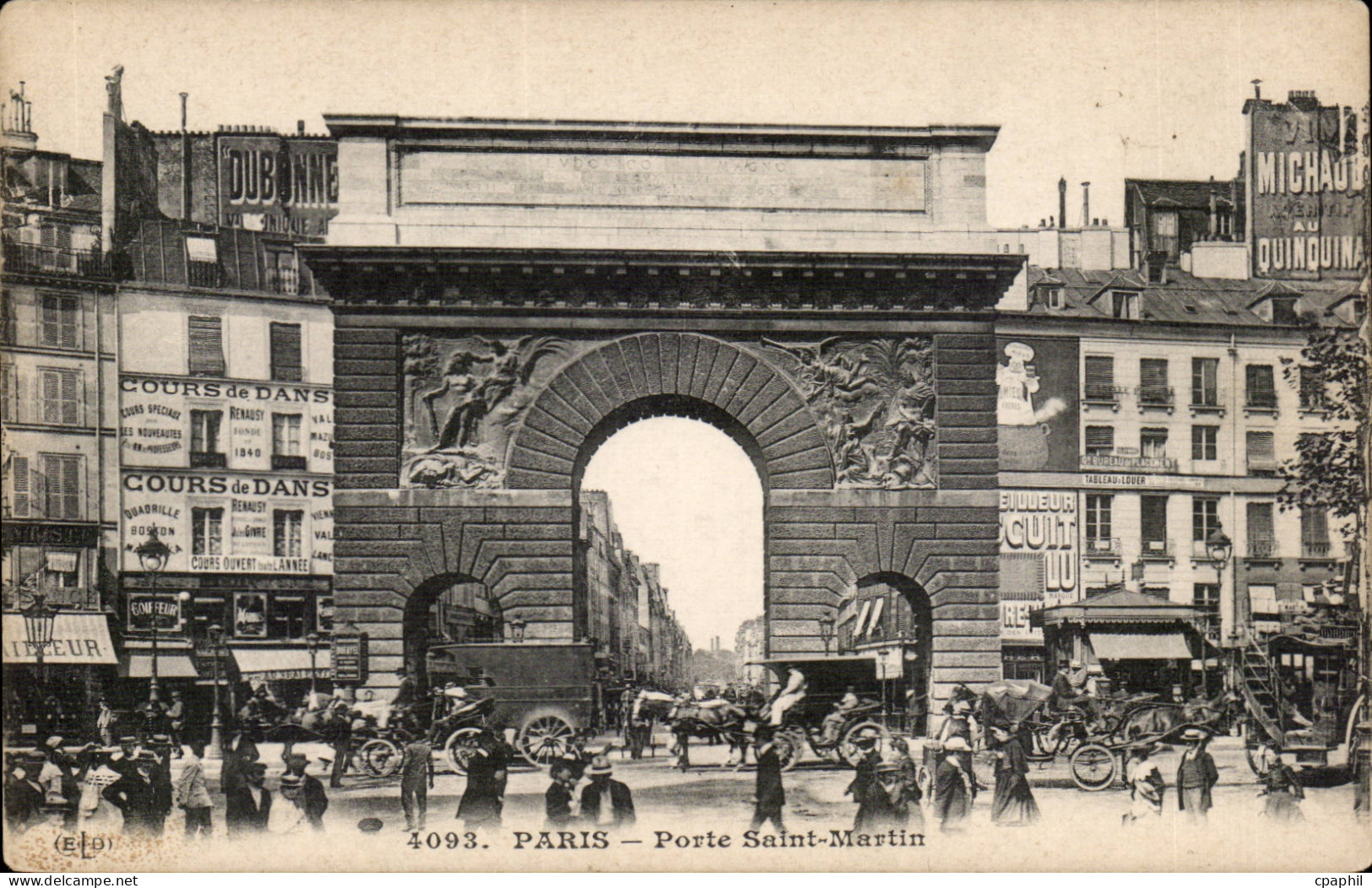 Paris 10 - Porte Saint Martin - CPA