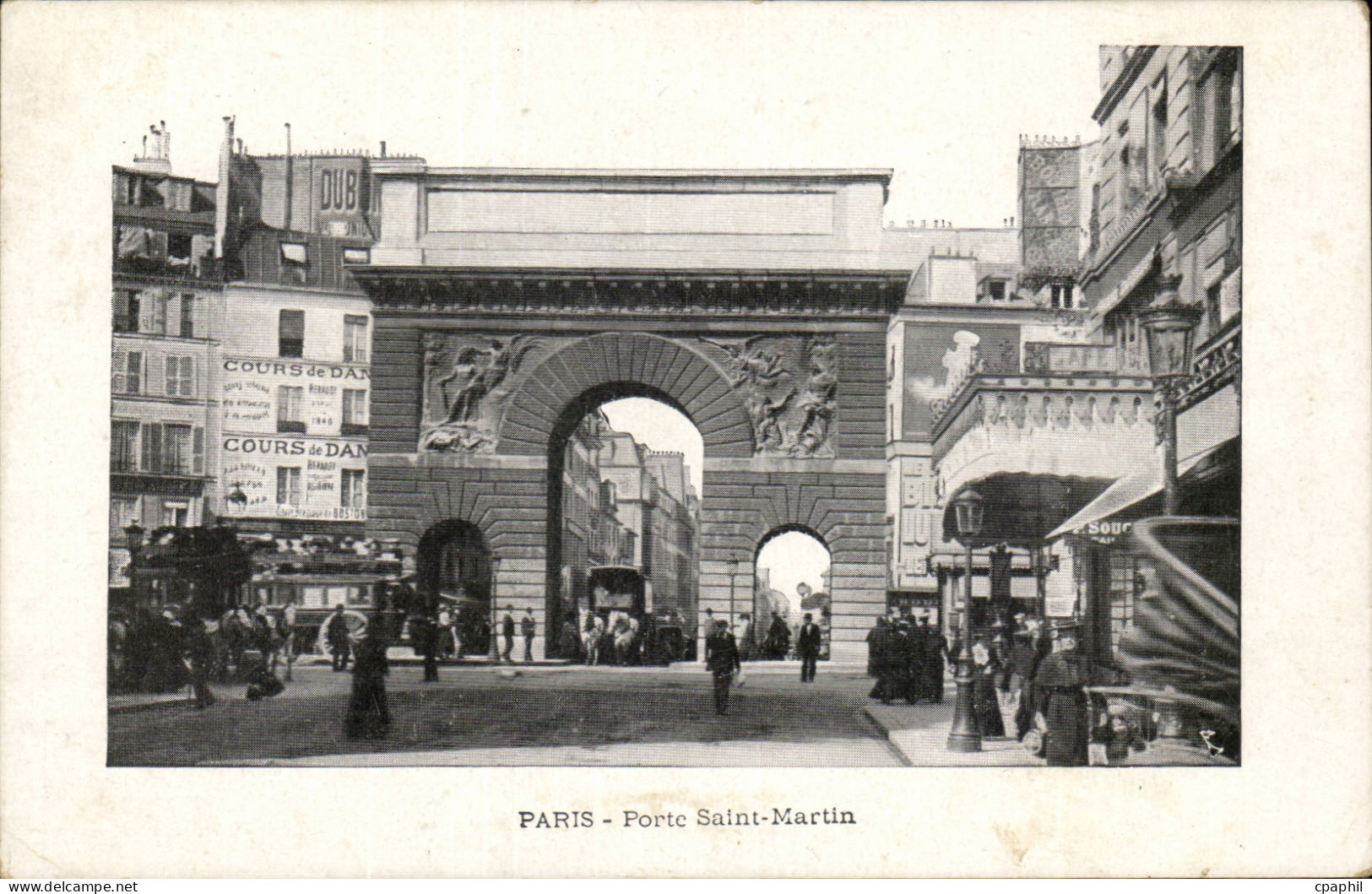 Paris - 10 - Porte Saint Martin - CPA