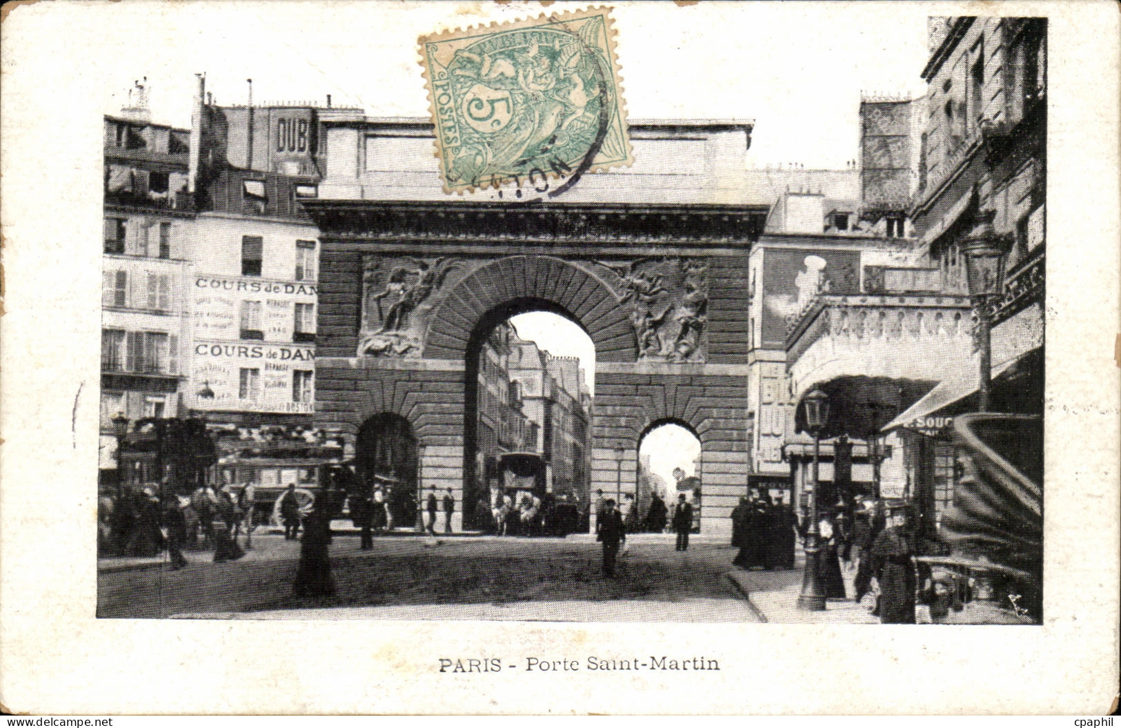 Paris 10 Porte Saint Martin - CPA