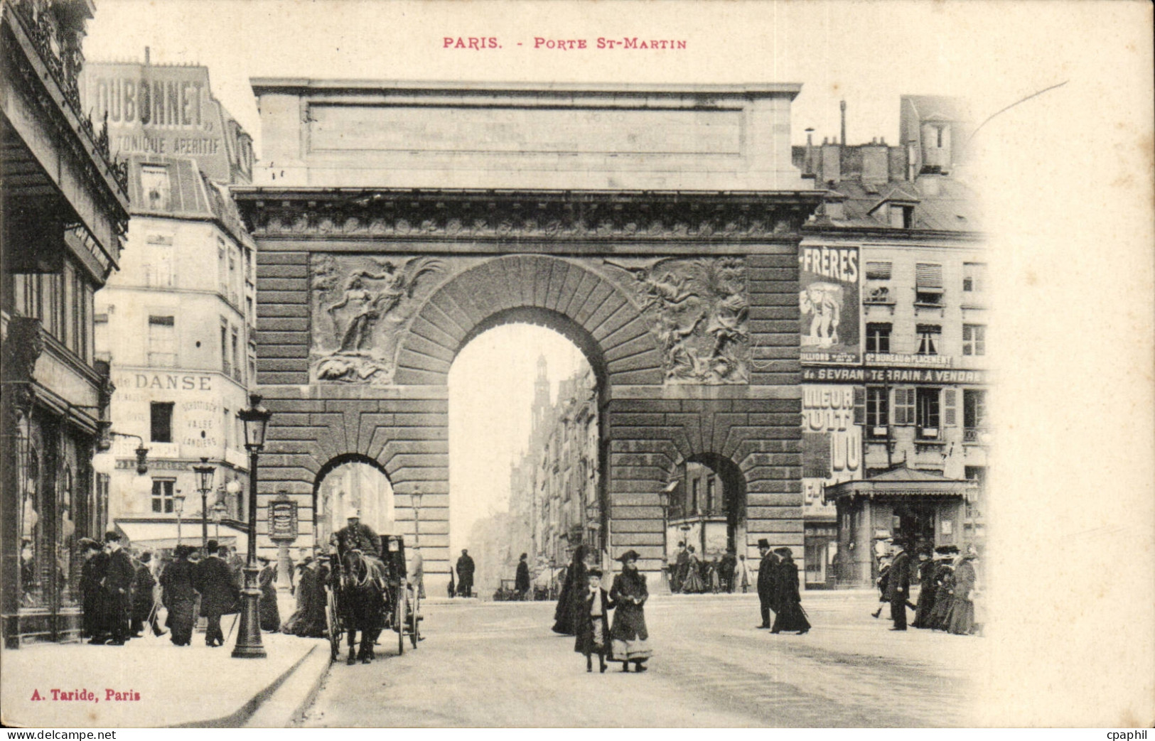 Paris 10 - Porte St Martin CPA