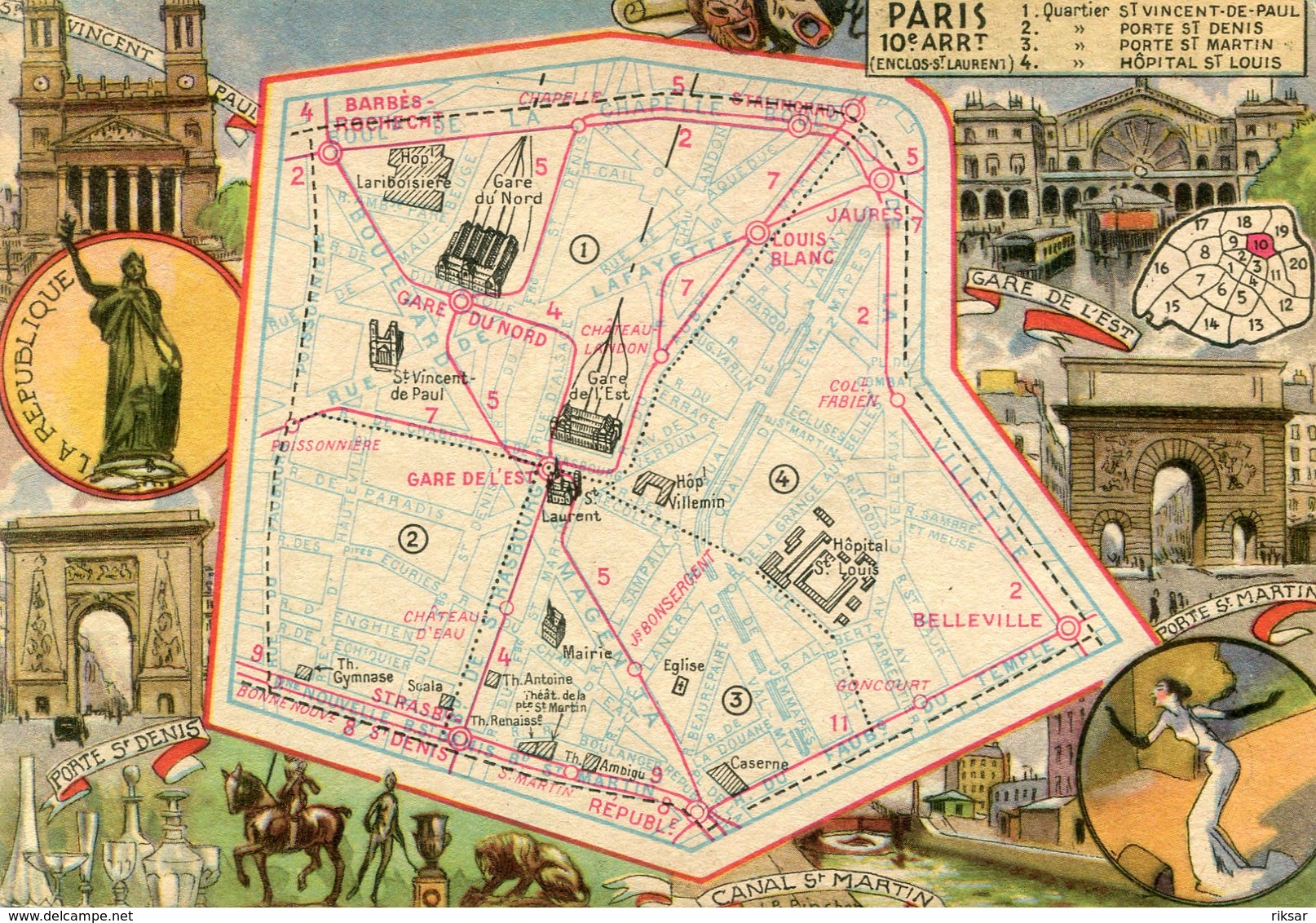 PARIS(10em ARRONDISSEMENT)