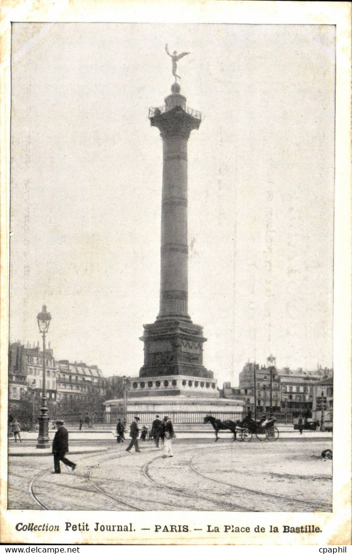 Paris 11 Collection Petit Journal - Place de la Bastille - CPA