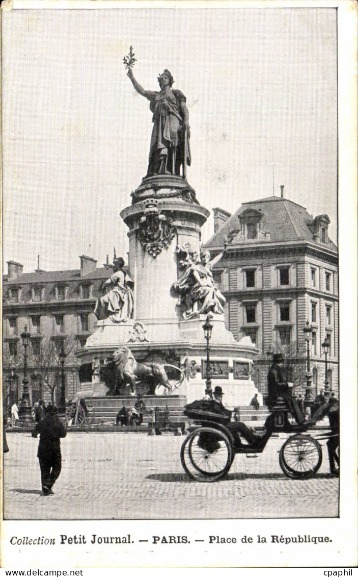 Paris - 11 - Collection Petit Journal - Place de la Republique - CPA