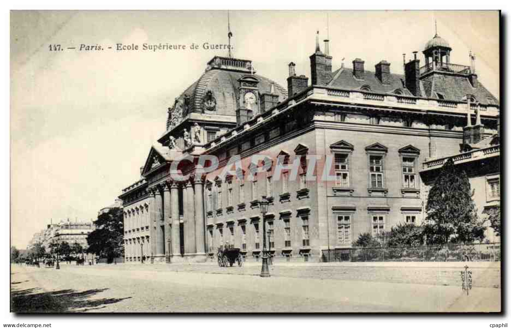 Paris - 11 - Ecole Superieure de Guerre CPA