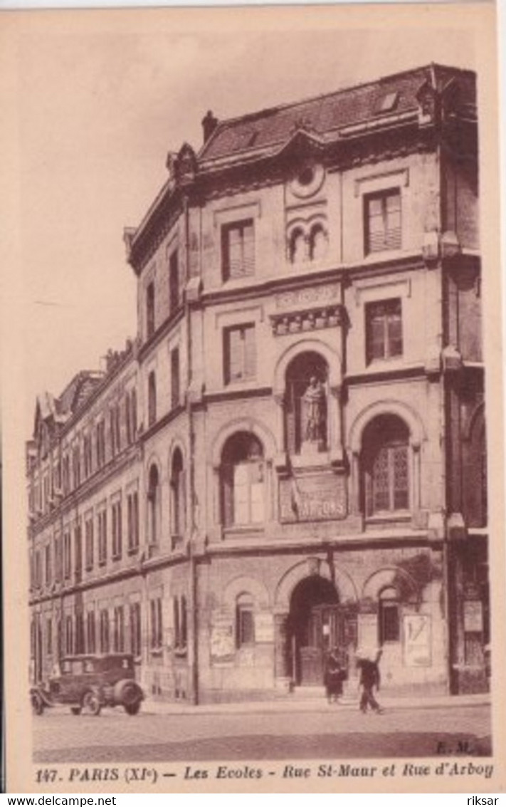 PARIS(11 em ARRONDISSEMENT) ECOLE