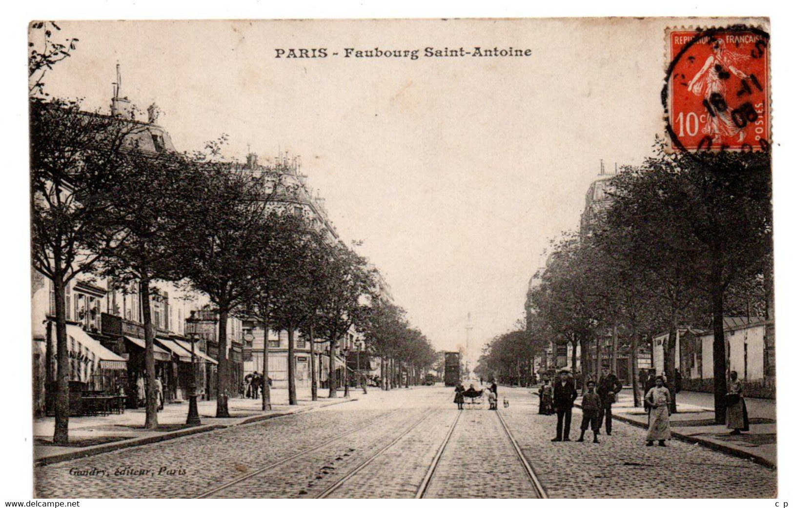 Paris -  11 Eme -  Faubourg Saint Antoine   - CPA°W