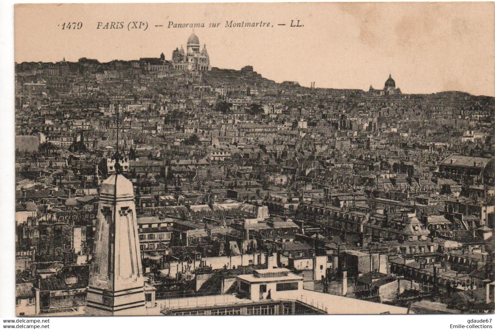 PARIS 11 - PANORAMA SUR MONTMARTRE