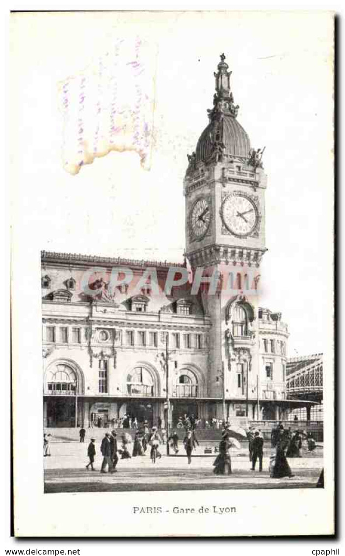 Paris - 12 - Gare de Lyon CPA